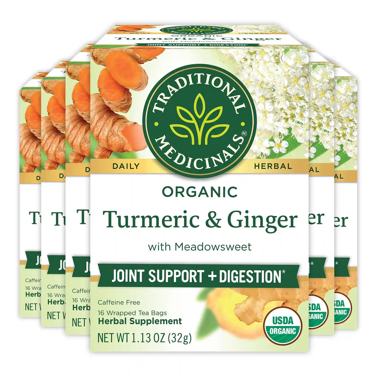 Turmeric with Meadowsweet & Ginger Tea (Wholesale)
