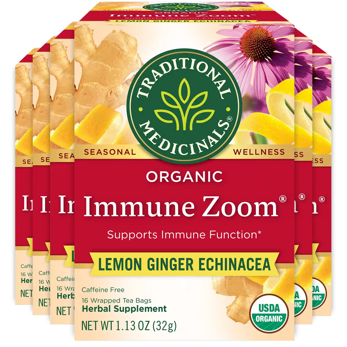 Immune Zoom® Lemon Ginger Tea (Wholesale)