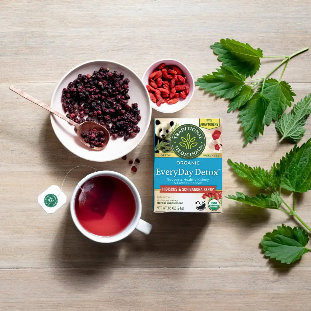 EveryDay Detox® Hibiscus & Schisandra Berry Tea