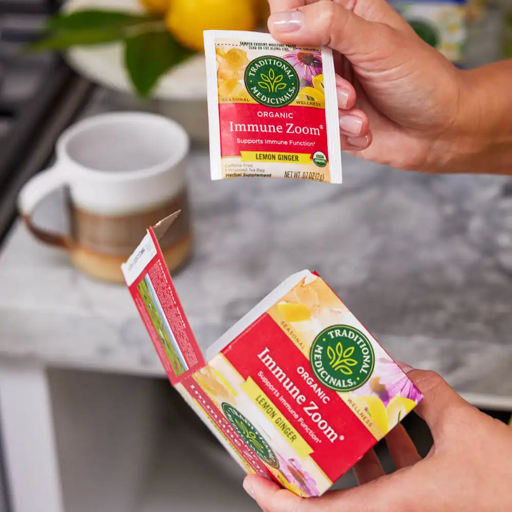 Immune Zoom® Lemon Ginger Echinacea Tea