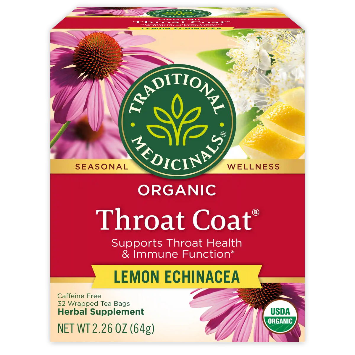 Throat Coat® Lemon Echinacea Tea (Wholesale)