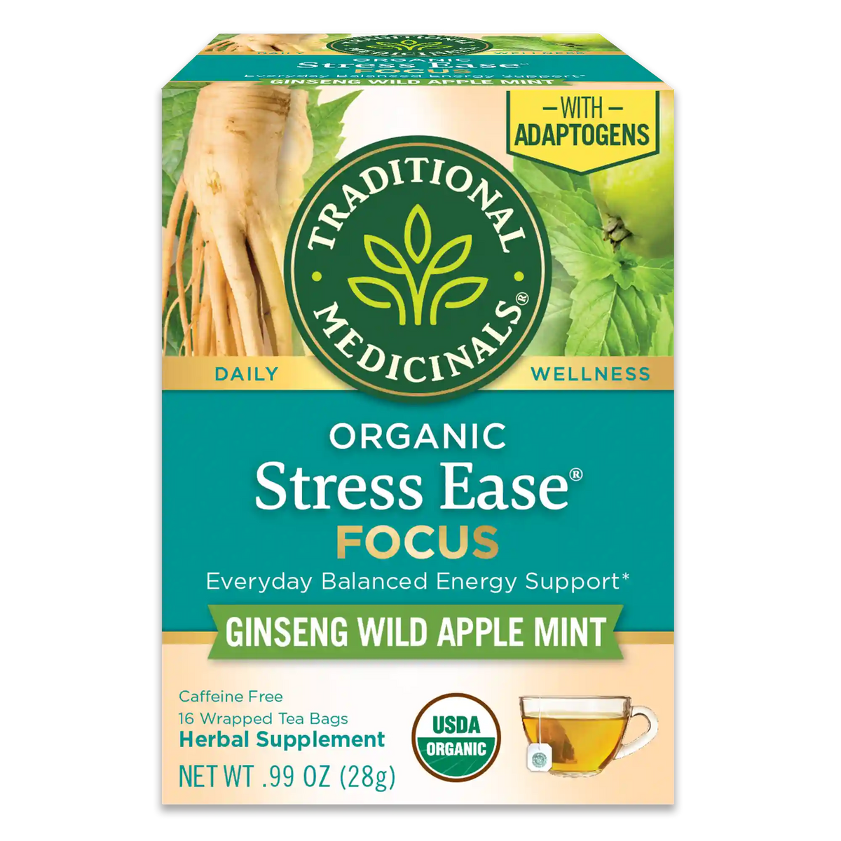 Stress Ease Focus (with Adaptogens) (Wholesale)